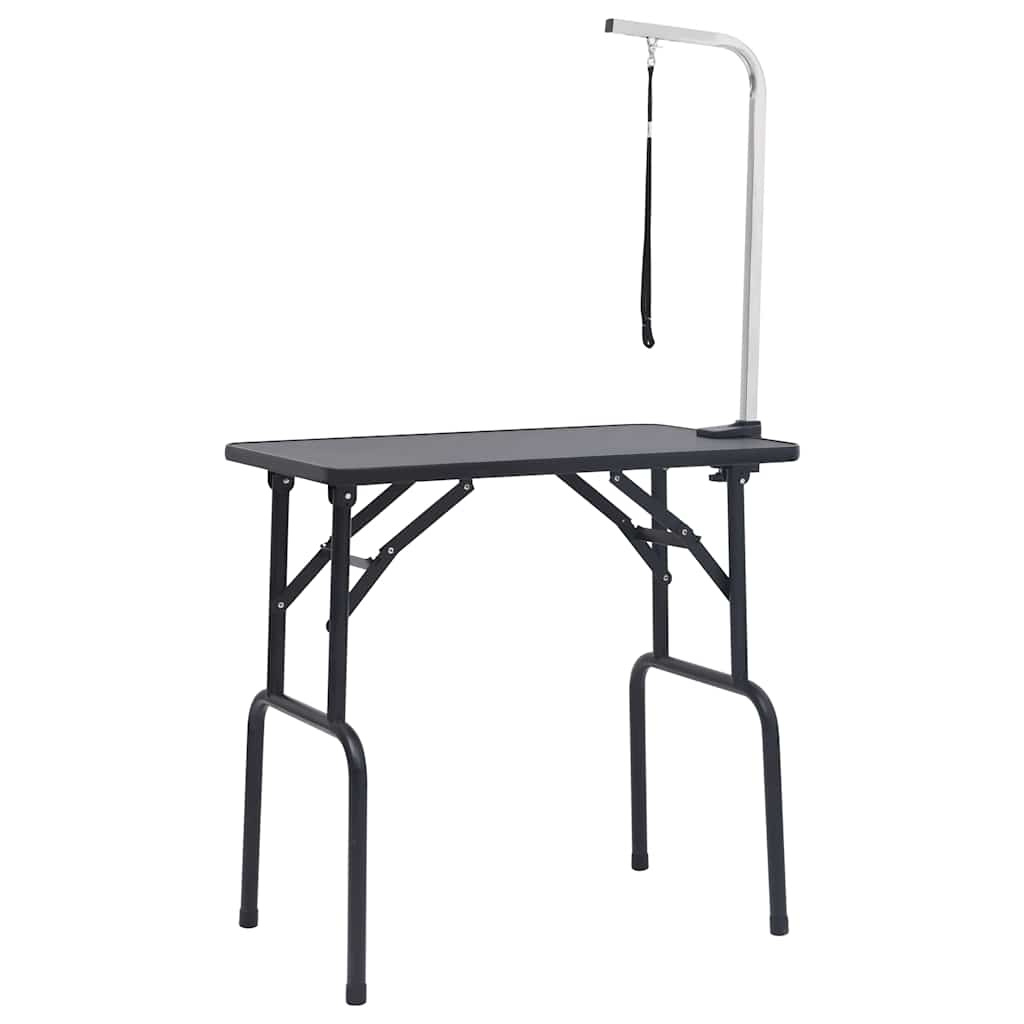 Vidaxl Tabla de ajuste de perro ajustable con 1 bucle