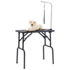 Vidaxl Tabla de ajuste de perro ajustable con 1 bucle