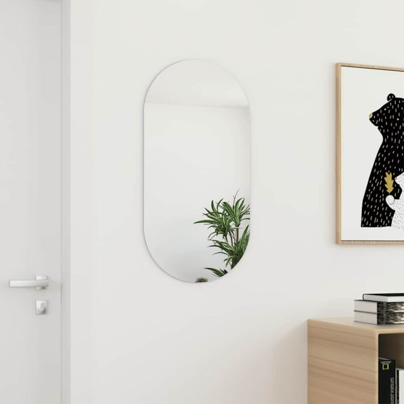 Vidaxl Mirror 80x40 cm vetro