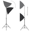 Vidaxl Photo Studio Set con lampade softbox, sfondo e riflettore