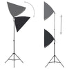 Vidaxl Photo Studio Set con lampade softbox, sfondo e riflettore