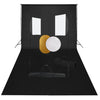 Vidaxl Photo Studio Set con lampade softbox, sfondo e riflettore