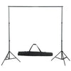 Vidaxl fotostudioset met lampen, paraplu's, achtergrond en reflector