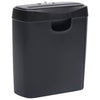Vidaxl Paper Shredder 6 pagine Stripcut Nero