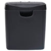 Vidaxl Paper Shredder 6 pagine Stripcut Nero