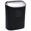 Vidaxl Paper Shredder 10 pagine Crosscut Black