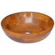Vidaxl Washbasin Ø40x10 cm de teca sólida