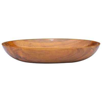 Vidaxl Washbasin 60x40x10 cm de teca sólida