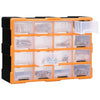 Organizzatore Vidaxl con 16 cassetti medi 52x16x37 cm