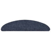 Vidaxl trapmatten zelfklevend 5 stuks 56x17x3 cm blauw halfrond