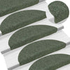 Vidaxl Scale autoadesivo 5 ST 56x17x3 cm Ago sentito verde