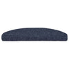 Esteras de escalera de Vidaxl autoadhesivo 5 st 65x21x4 cm aguja de fieltro azul