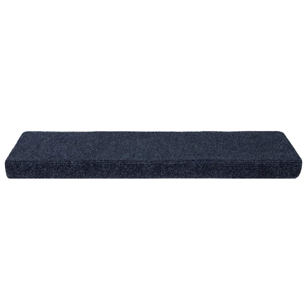 Vidaxl trapmatten zelfklevend 5 stuks 65x21x4 cm antraciet rechthoekige rand