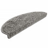 Esteras de escalera de Vidaxl 10 ST 65x21x4 cm gris