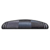 Esteras de escalera de Vidaxl autoadhesivo 5 st 65x21x4 cm negro y gris