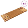 Escaleras Vidaxl autoadhesivo 5 st 65x21x4 cm beige