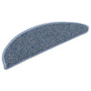 Vidaxl tappetini per autoadesivi 15 St sisal look 56x17x3 cm blu