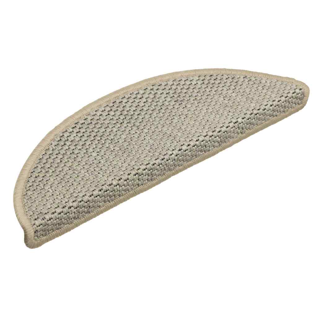 Vidaxl tappetini per autoadesivi 15 St sisal look 56x17x3 cm verde chiaro