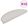 Vidaxl tappetini per autoadesivi 15 St sisal Look 65x21x4 cm Colore platina