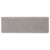 Vidaxl tappetini per autoadesivi 15 St sisal look 65x21x4cm color argento
