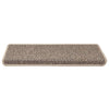 Vidaxl trapmatten zelfklevend 15 st sisal-look 65x21x4 cm donkerbeige