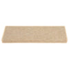 Vidaxl trapmatten 15 st 65x21x4 cm lichtbeige met rechthoekige rand