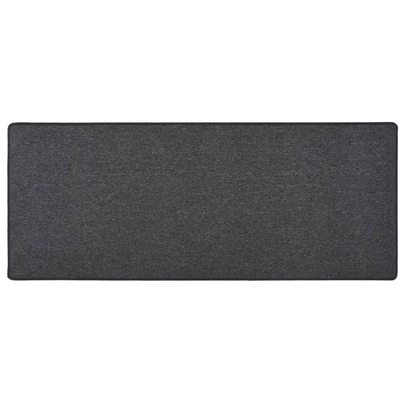 Vidaxl Carpet Runner 80x200 cm Antracite -Colored