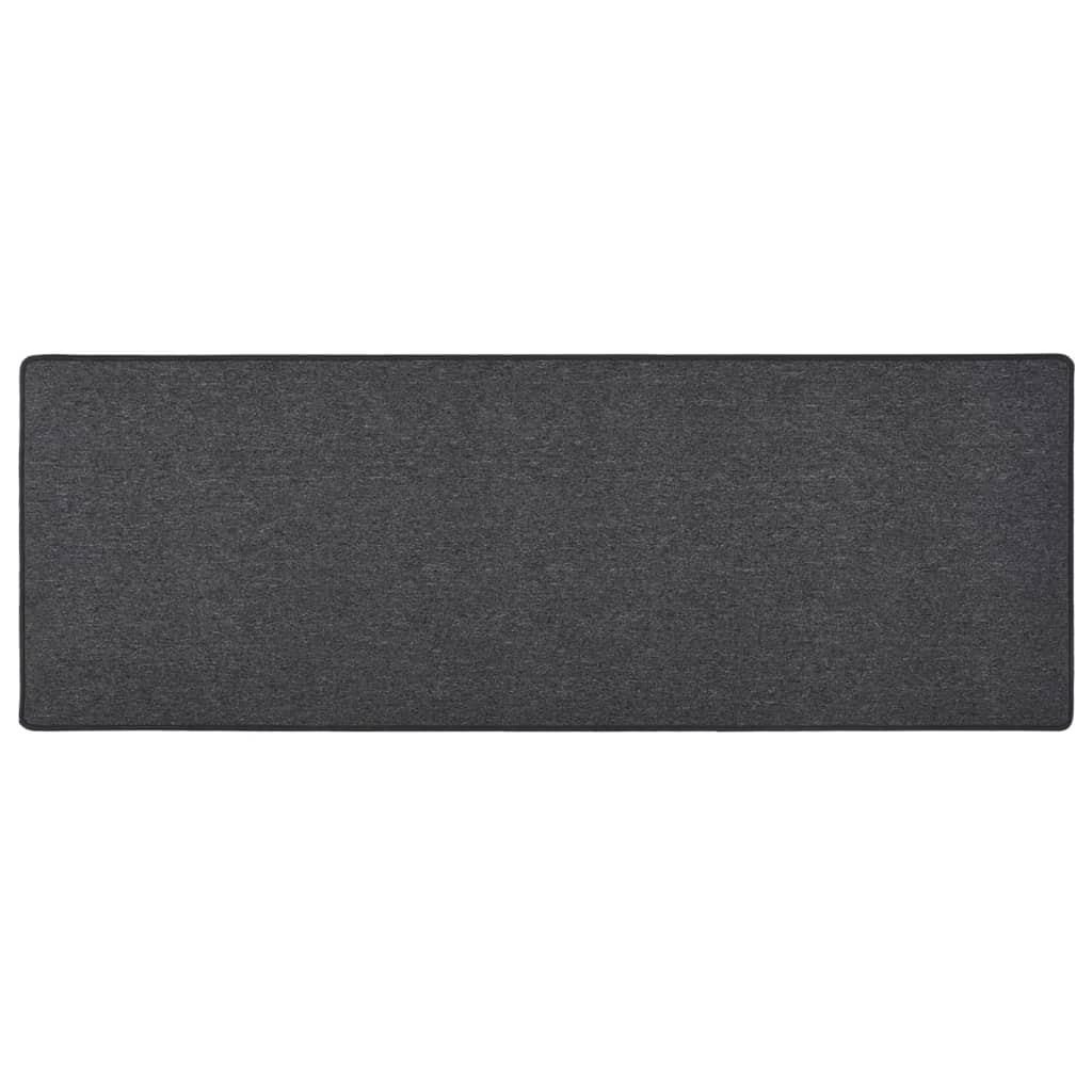 Vidaxl Carpet Runner 80x250 cm Antracite -Colored