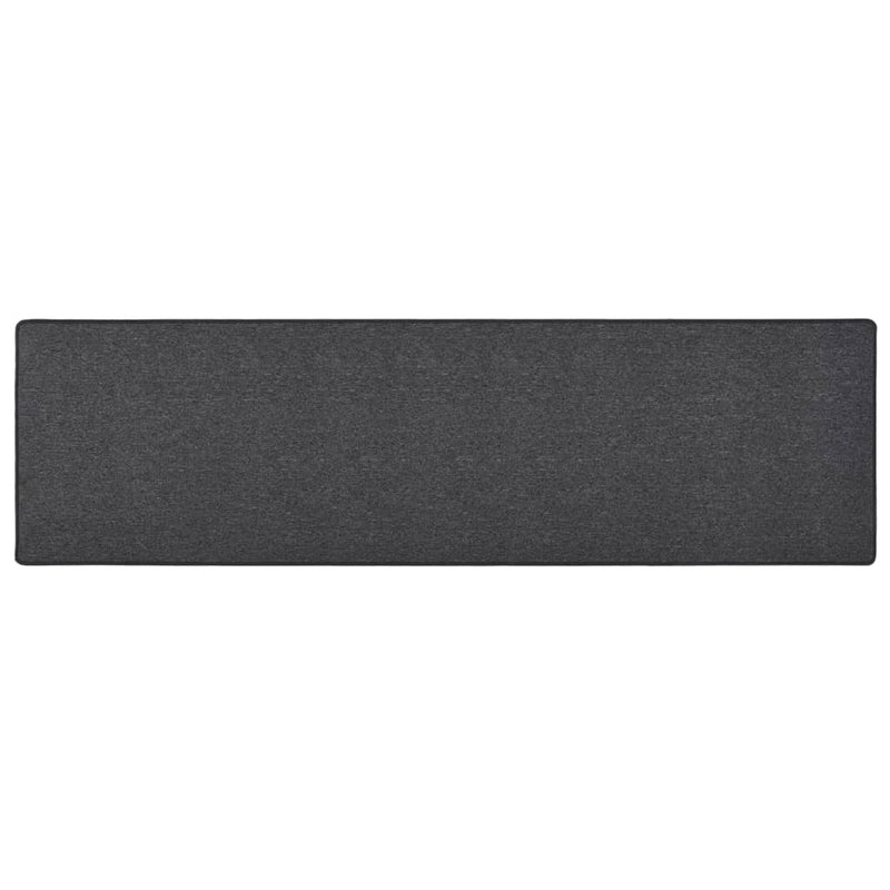 Vidaxl Carpet Runner 80x300 cm Antracite -Colored