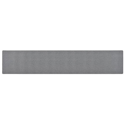 Runner de alfombra Vidaxl 50x300 cm de gris oscuro
