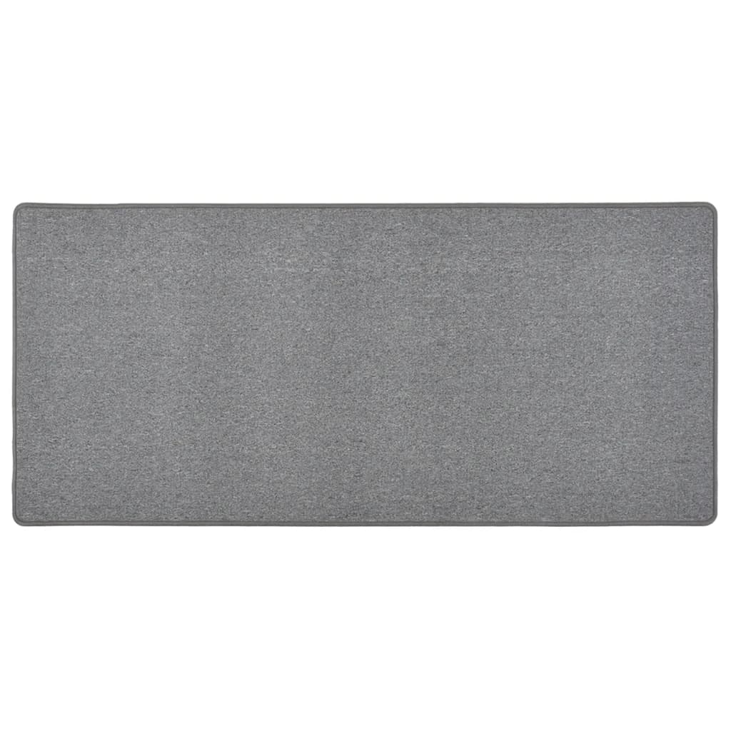 Vidaxl Carpet Runner 80x150 cm Grigio scuro