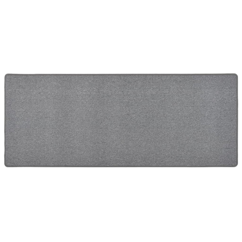 Vidaxl Carpet Runner 80x200 cm Grigio scuro