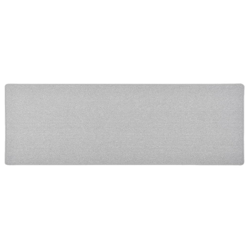Vidaxl tapijtloper 50x150 cm lichtgrijs