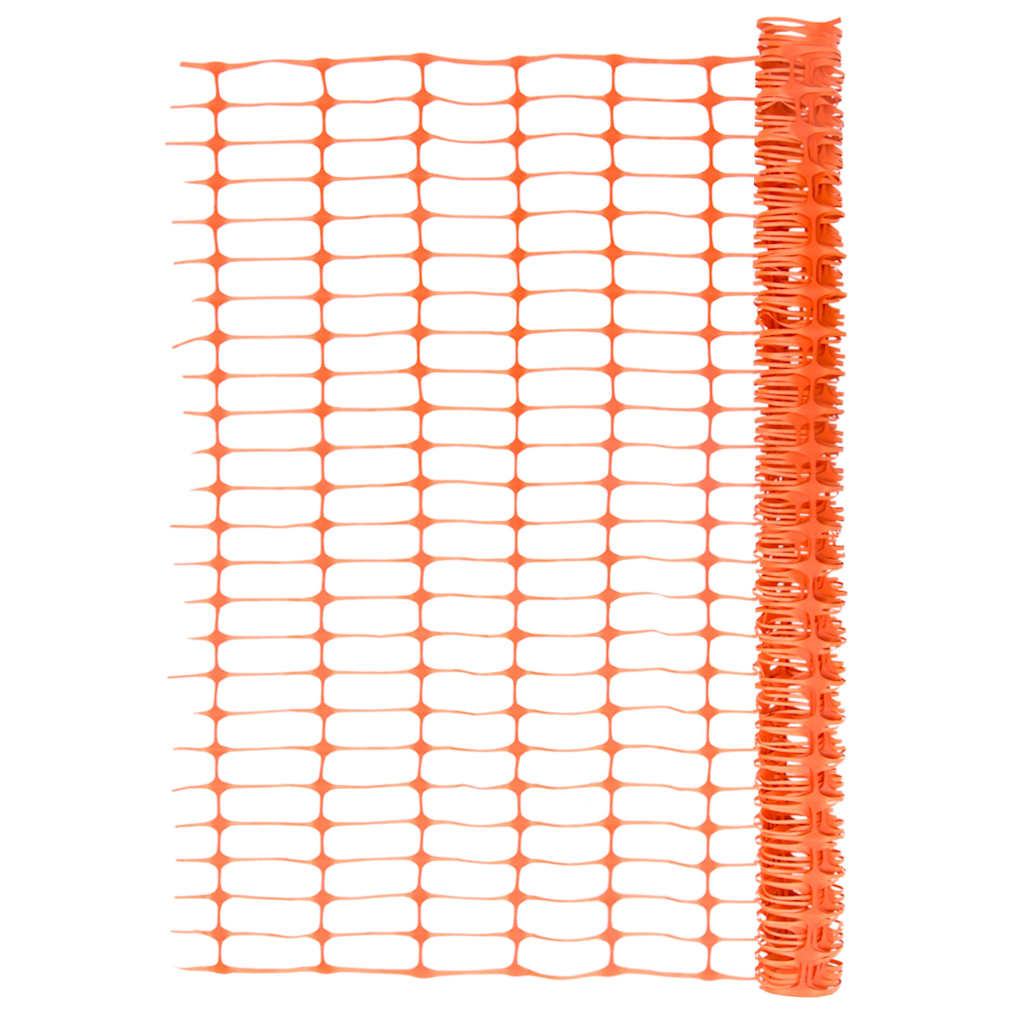 Malla para valla VidaXL 50 m naranja