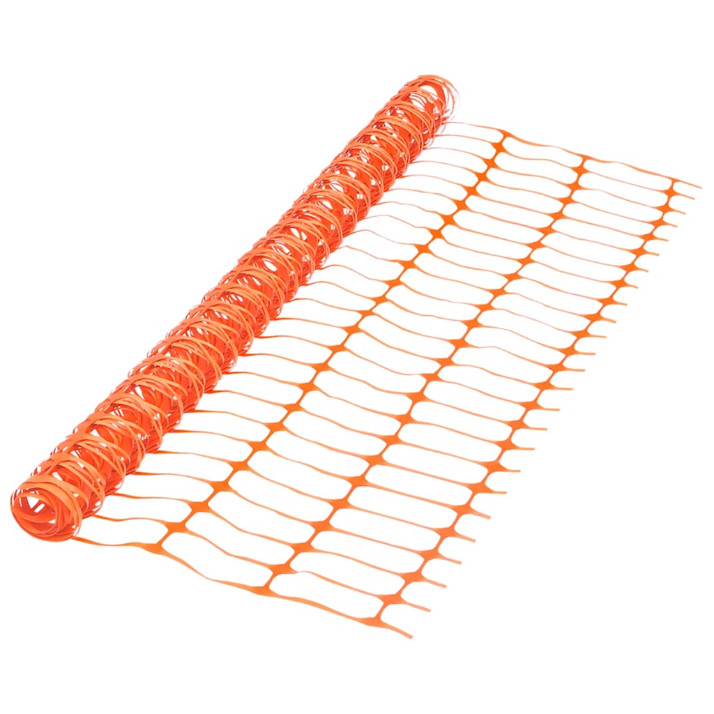 Malla para valla VidaXL 50 m naranja