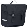 Sacca per biciclette Vidaxl per portapacchi solo impermeabile 21 l nero