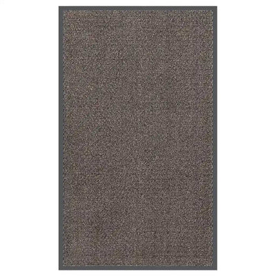 Vidaxl zerbino trapuntato 90x150 cm marrone scuro