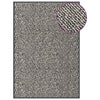 Vidaxl deurmat getuft 60x90 cm lichtbruin