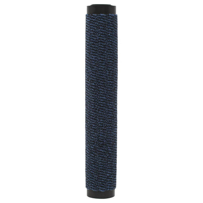 Vidaxl felpudo mechoso 60x150 cm azul