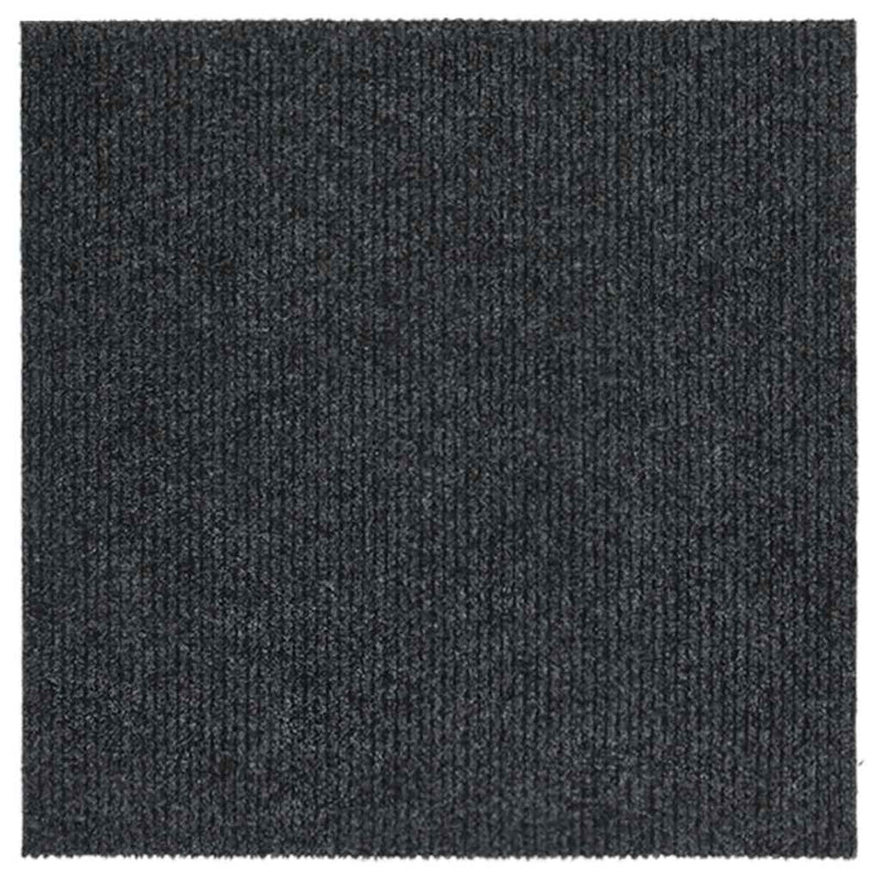 Vidaxl droogloopmat 100x100 cm antracite