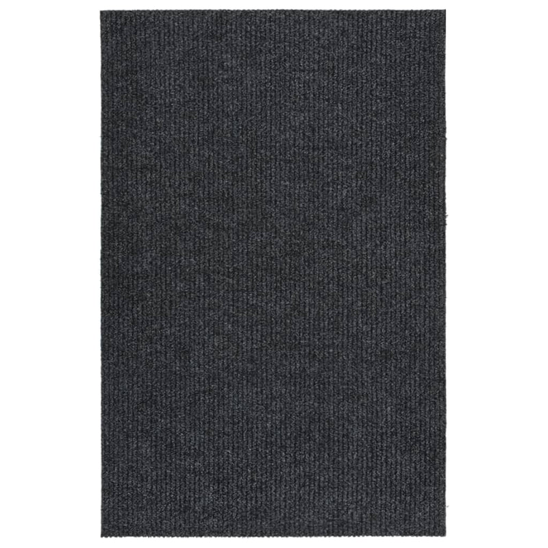 Vidaxl droogloopmat 100x150 cm antracite
