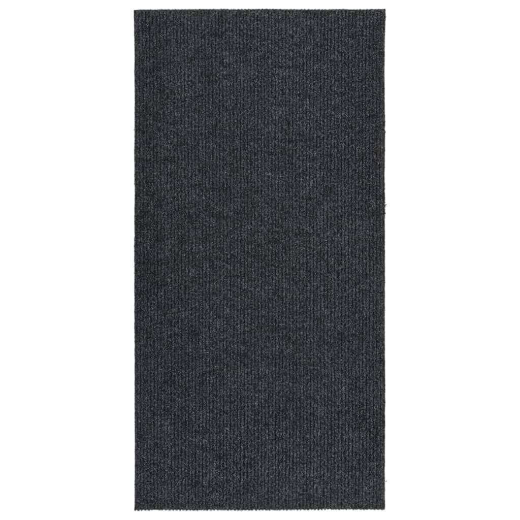 Vidaxl Droogloopmat 100x200 cm antracite