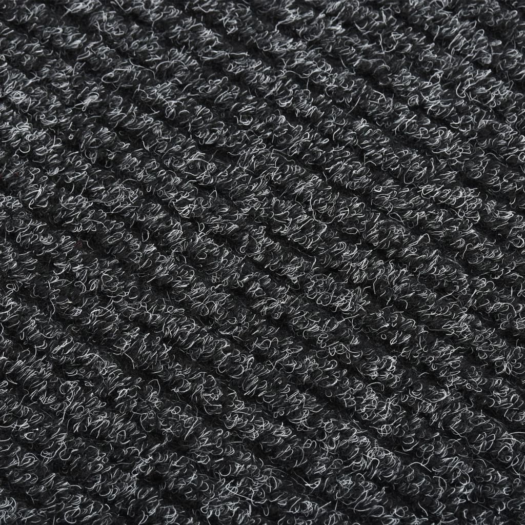 Vidaxl Droogloopmat 100x200 cm antracite