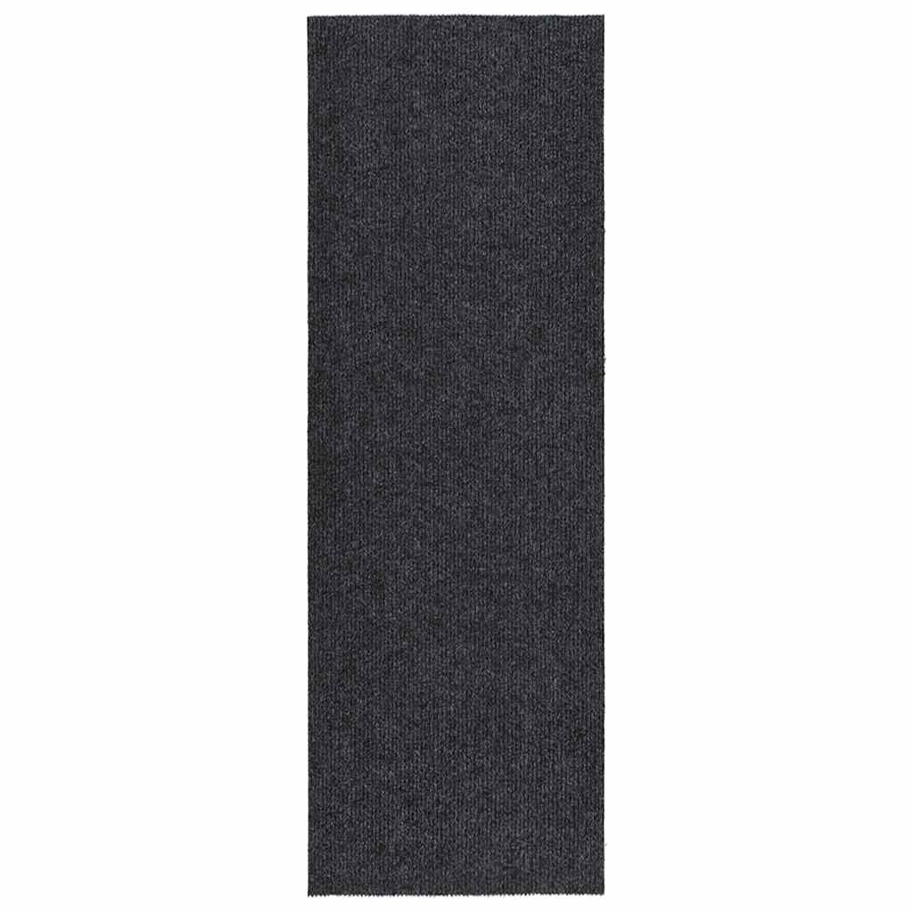 Vidaxl Droogloopmat 100x300 cm de antracita