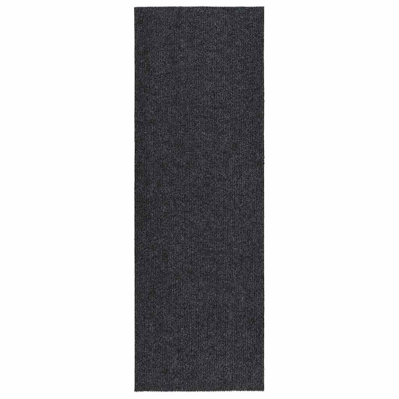 Vidaxl droogloopmat 100x300 cm antracietkleurig