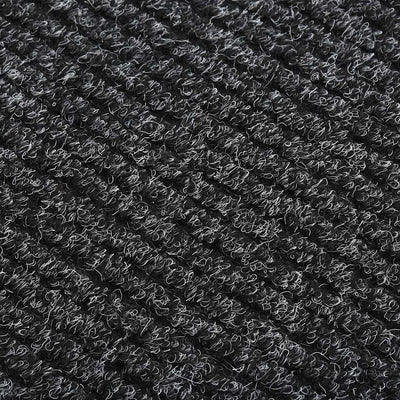 Vidaxl droogloopmat 100x300 cm antracietkleurig