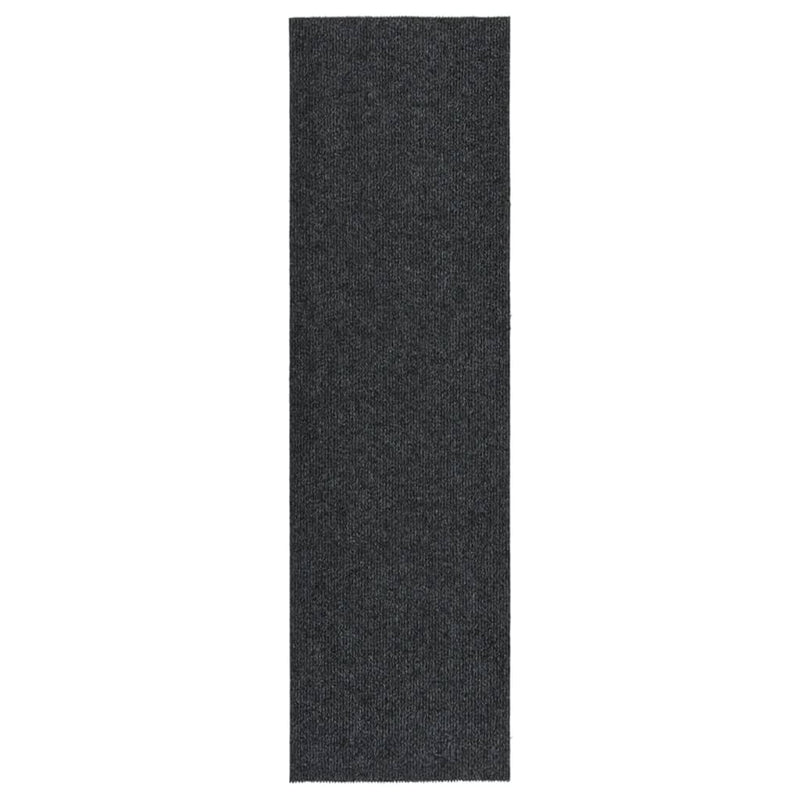 Vidaxl Droogloopmat 100x350 cm antracite