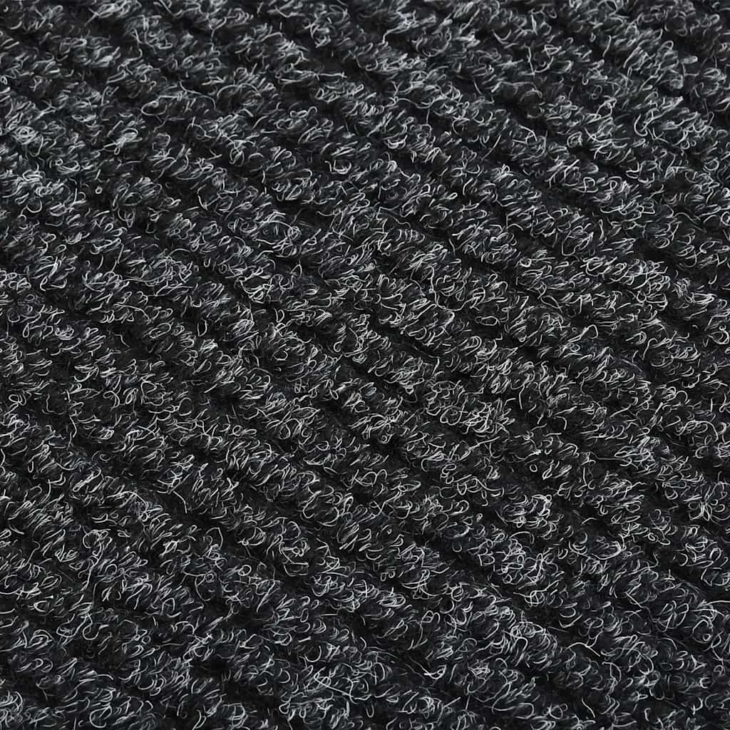 Vidaxl Droogloopmat 100x400 cm antracite