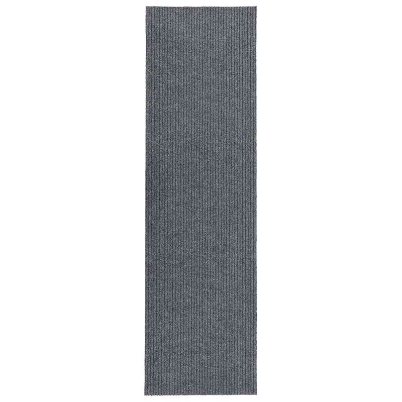 Vidaxl droogloopmat 100x400 cm grigio