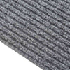 Vidaxl droogloopmat 100x400 cm grigio